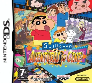 Crayon Shin-chan - Arashi o Yobu Cinemaland Kachinko Gachinko Daikatsugeki! (Japan) box cover front